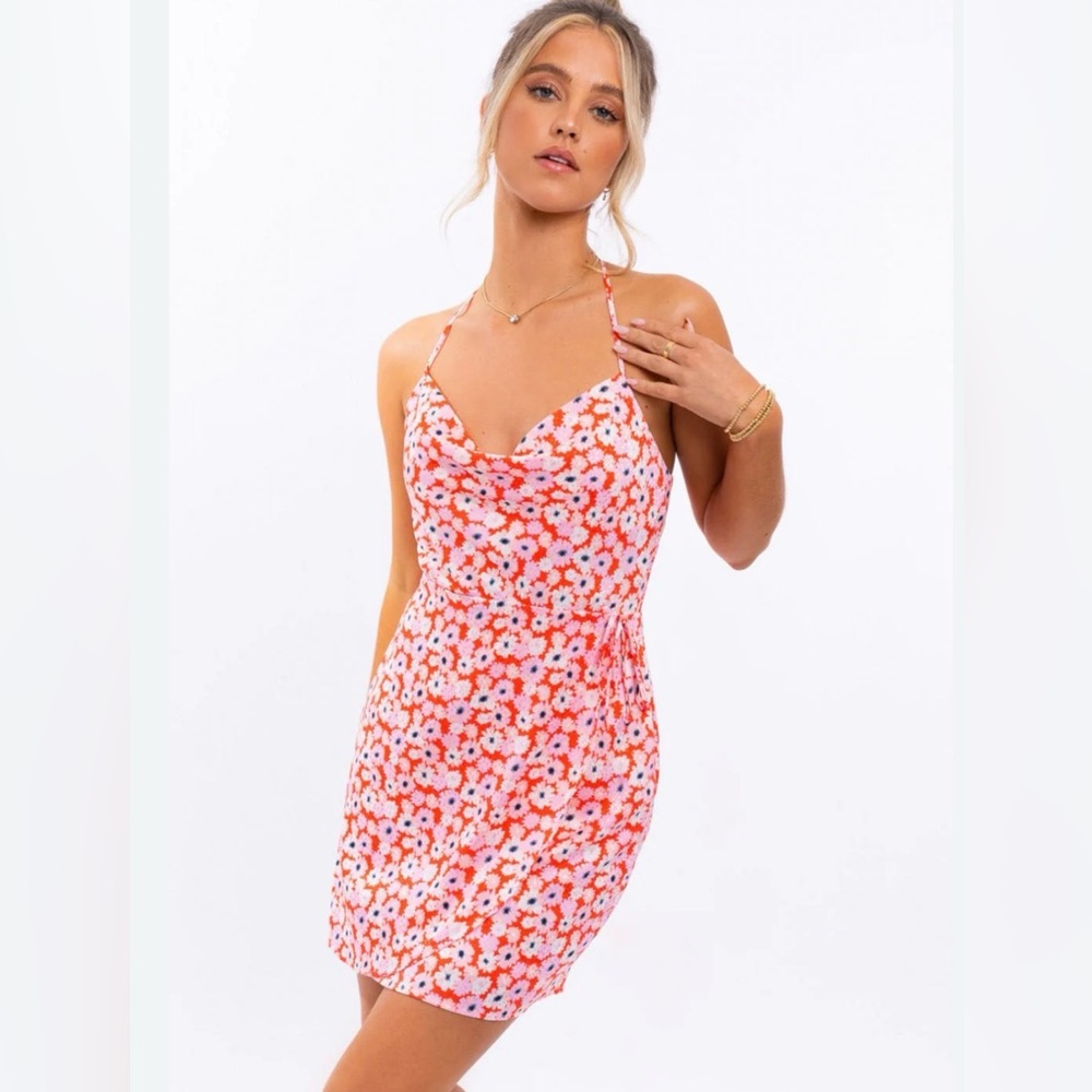 Altar'd State Floral Mini Dress